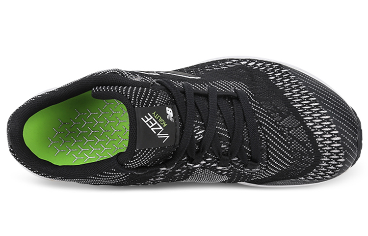 Shop (W) New Balance FuelCore Agility v2 ''Noir Blanc Vert'' WXAGLBW2