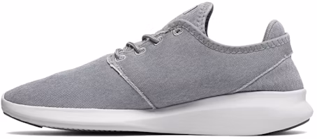 (Women) New Balance FuelCore Coast v3 Sweatshirt 'Gray White' WCOASLL3 (Women) New Balance FuelCore Coast v3 Sweatshirt 'Gray White' WCOASLL3