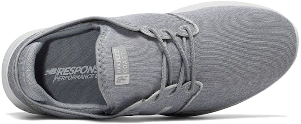 (W) New Balance FuelCore Coast v3 Sudadera 'Gris Blanco' WCOASLL3 Lookbook (W) New Balance FuelCore Coast v3 Sudadera 'Gris Blanco' WCOASLL3