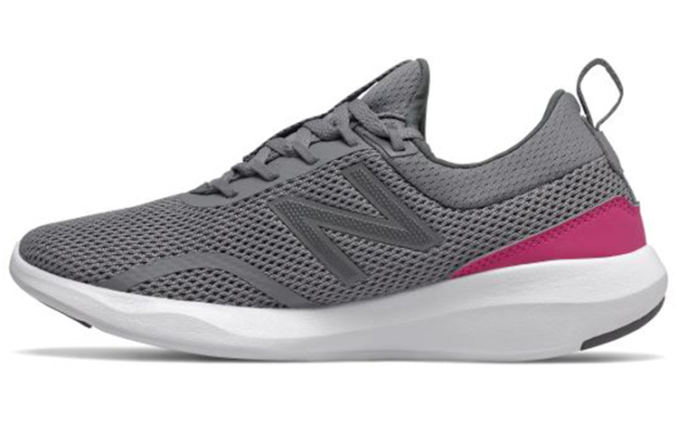 (Women) New Balance FuelCore Coast v5 Shoes Grey/Pink WCSTLLG5