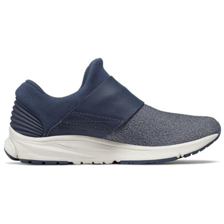 Order (W) New Balance FuelCore Rush Slip-On ''Blauw Wit'' WLRUSHVF