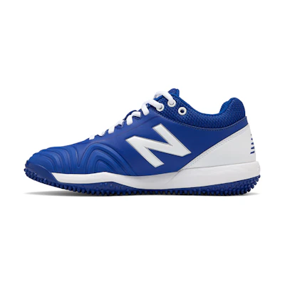 (W) NB Fusev2 Turf Blue/White