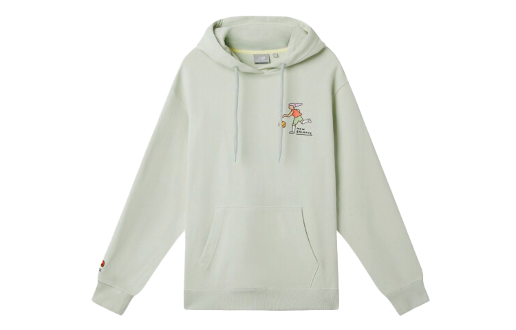 (Women) New Balance Green Pullover Hoodie with Terry Lining NCA47112-GRN