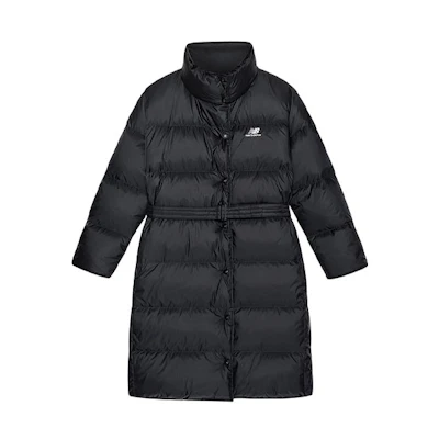 (Women) New Balance IU Series Black Long Down Jacket Winter Collection. 5PB4U162-BK