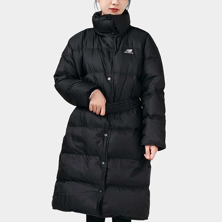 Shop (Women) New Balance IU Series Black Long Down Jacket Winter Collection. 5PB4U162-BK