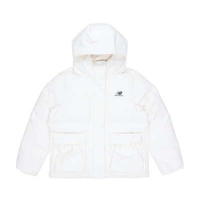 (Women) New Balance Ivory Down Hooded Winter Jacket NCNPA4E012-IV