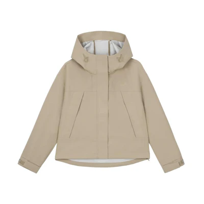 (Women) New Balance Khaki Retro American Style Full-Zip Hoodie Jacket 5AD37252-LBE