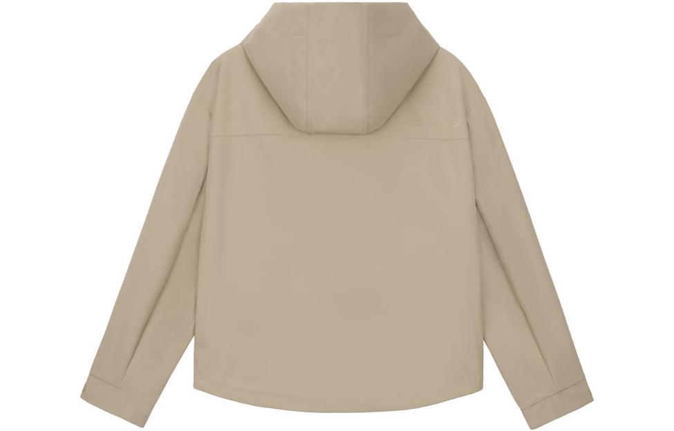 Lookbook (W) New Balance 卡其色美式复古全拉链连帽外套夹克 5AD37252-LBE