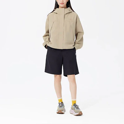 (W) New Balance 卡其色美式复古全拉链连帽外套夹克 5AD37252-LBE Details for (W) New Balance 卡其色美式复古全拉链连帽外套夹克 5AD37252-LBE