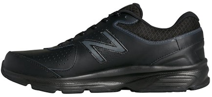 (Women) New Balance Leather 411 v2 'Black' WW411BK2 (Women) New Balance Leather 411 v2 'Black' WW411BK2