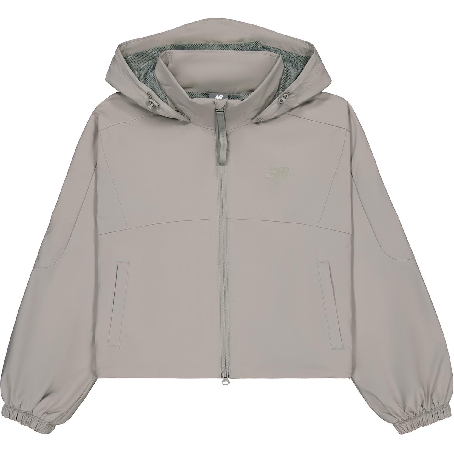 (Women) New Balance Letter Logo Woven Hooded Jacket in Dark Grey NAE34042-DKG 圖 2