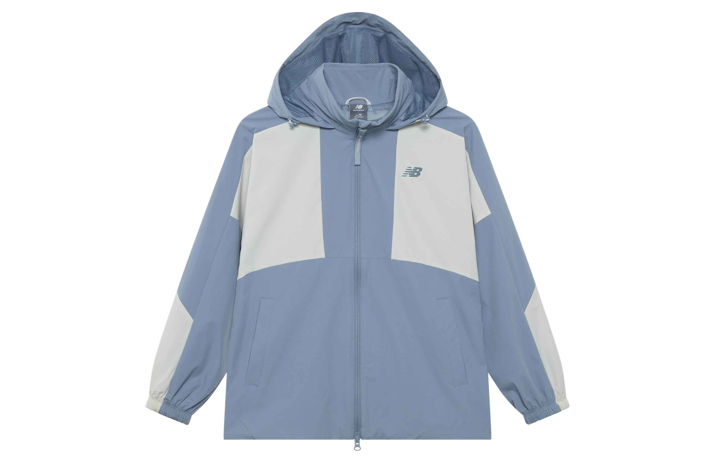 (Women) New Balance Lightweight Outdoor Hooded Jacket Teal Blue Casual Stylish Design NAE34062-DBL