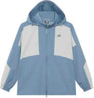 (Women) New Balance Lightweight Outdoor Hooded Jacket Teal Blue Casual Stylish Design NAE34062-DBL (Women) New Balance Lightweight Outdoor Hooded Jacket Teal Blue Casual Stylish Design NAE34062-DBL