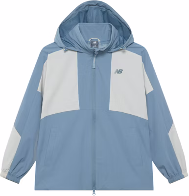 (W) New Balance 轻便户外连帽夹克 湖水蓝 休闲时尚款 NAE34062-DBL Order (W) New Balance 轻便户外连帽夹克 湖水蓝 休闲时尚款 NAE34062-DBL
