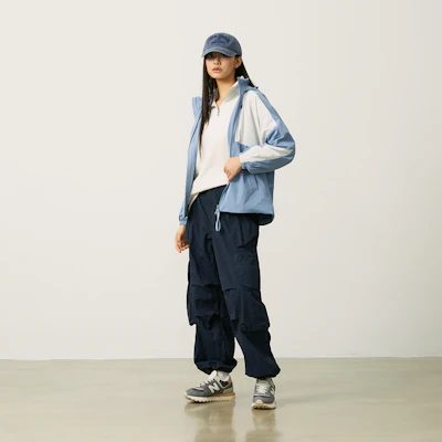 (W) New Balance 轻便户外连帽夹克 湖水蓝 休闲时尚款 NAE34062-DBL Purchase (W) New Balance 轻便户外连帽夹克 湖水蓝 休闲时尚款 NAE34062-DBL