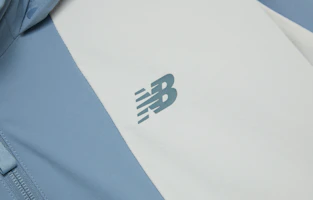 Cheap (W) New Balance 輕量戶外連帽外套 藍綠色休閒時尚設計 NAE34062-DBL