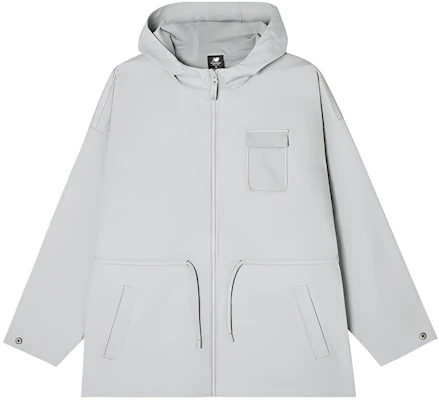 (W) New Balance標誌織布連帽外套 淺灰色 AWJ11383-OGR Buy (W) New Balance標誌織布連帽外套 淺灰色 AWJ11383-OGR