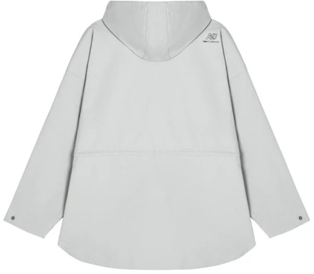 (W) New Balance標誌織布連帽外套 淺灰色 AWJ11383-OGR Lookbook (W) New Balance標誌織布連帽外套 淺灰色 AWJ11383-OGR