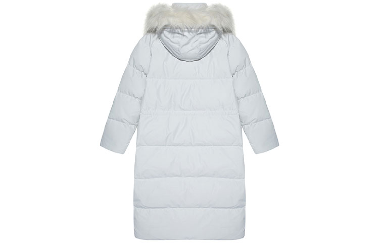 Lookbook (Women) New Balance Long Winter Down Jacket Grey Casual Sport Warm Coat NCNPA46032-GR