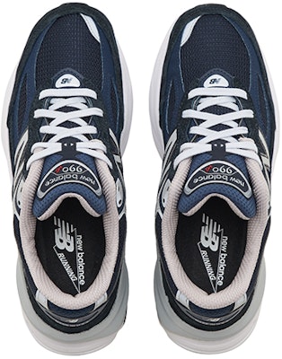 (W) New Balance Made in USA 990v6 'Kasut Lari Rendah Biru Kelabu Tahan Licin' W990NV6 Shop (W) New Balance Made in USA 990v6 'Kasut Lari Rendah Biru Kelabu Tahan Licin' W990NV6