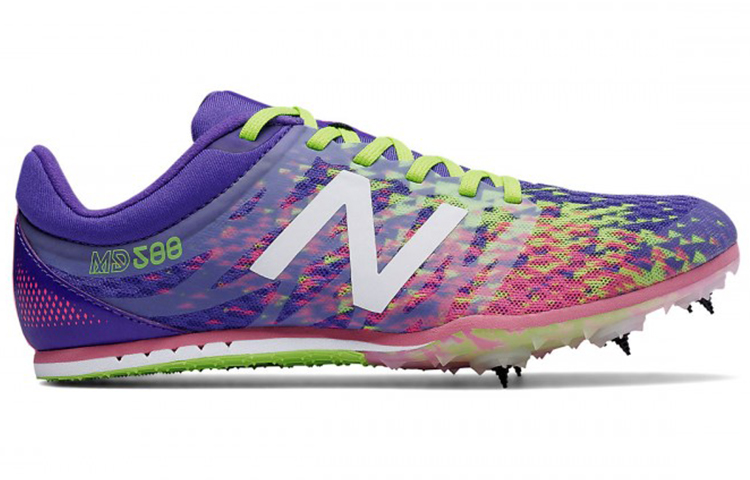 Order (W) New Balance MD500 v5 ''Violet Vert Fluorescent Blanc'' WMD500P5
