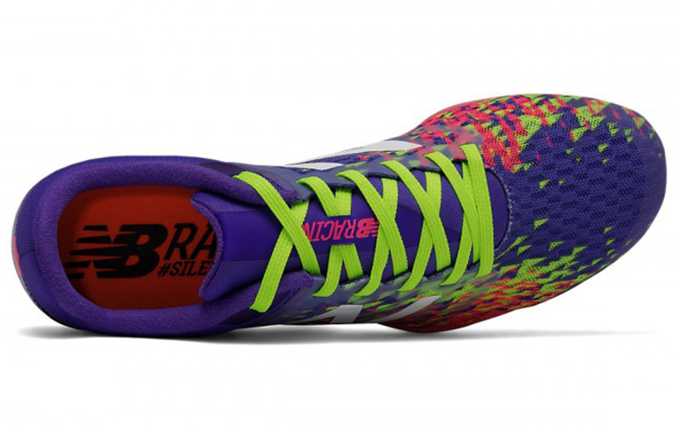 Lookbook (W) ニューバランス MD500v5 パープル蛍光グリーン白 WMD500P5