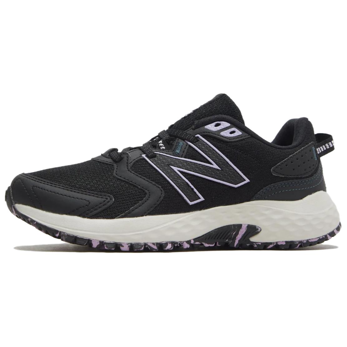 (Women) New Balance NB 410 Black Purple Breathable Running Shoes. WT410TG7