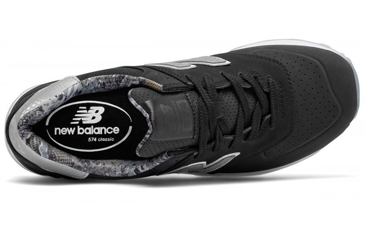 Lookbook New Balance 574系列 豪華再版 蛇紋黑 女款