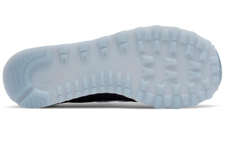 Shop New Balance 574系列 豪華再版 蛇紋黑 女款