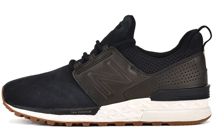 (Women) New Balance NB 574 Sport Sports Casual Shoes 'Black Gray' WS574DS