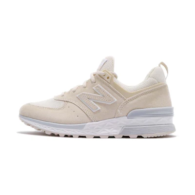 (W) NB NB 574 Sport Sports Casual Shoes 'Cream y Wheat'