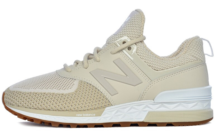 Buy (W) 뉴발란스 574 스포츠 캐주얼 '크림화이트' (New Balance 574 Sports Casual 'Cream White') WS574WA