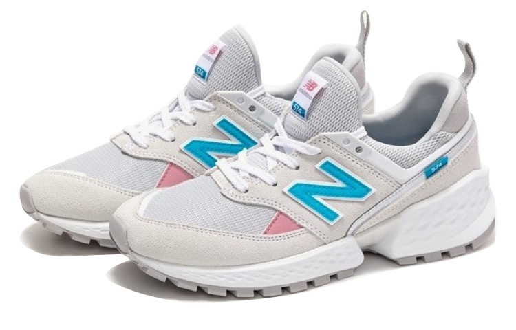 Order (Women) New Balance NB 574 Sport Sports Casual Shoes 'White Grey Blue' WS574PRA