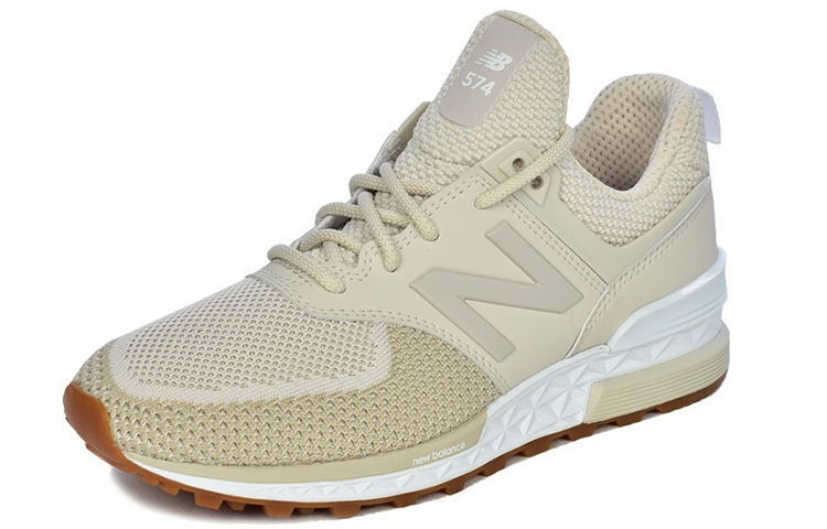 (W) NB NB 574 Sport Sports Casual Shoes 'Cream y White' 圖 2