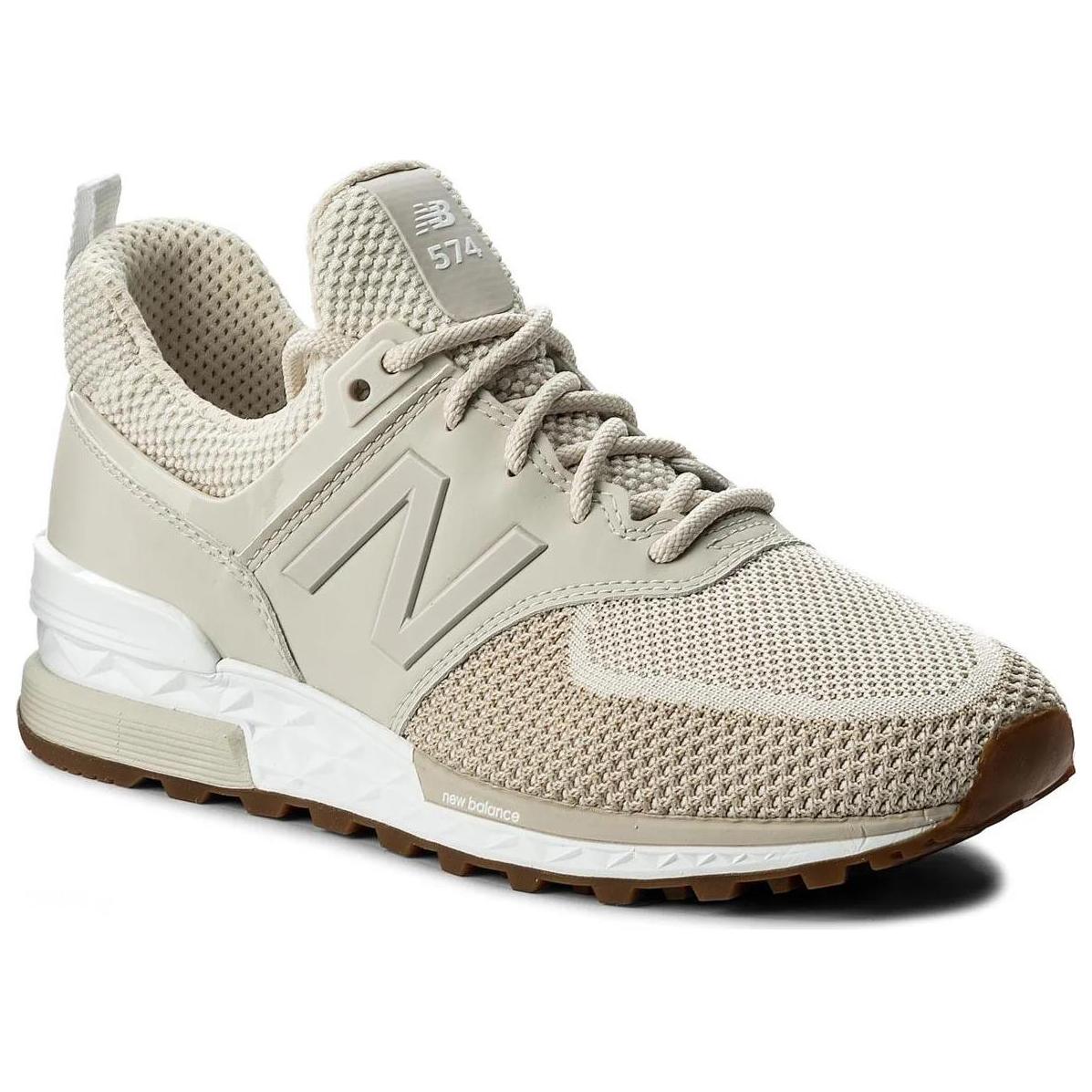 (W) NB NB 574 Sport Sports Casual Shoes 'Cream y White' 圖 3