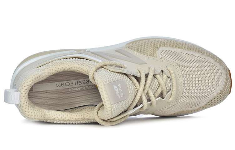 Shop (W) 뉴발란스 574 스포츠 캐주얼 '크림화이트' (New Balance 574 Sports Casual 'Cream White') WS574WA