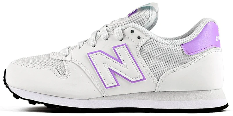 New Balance NB 500 低筒 跑步鞋 女款 白紫色 Buy New Balance NB 500 低筒 跑步鞋 女款 白紫色