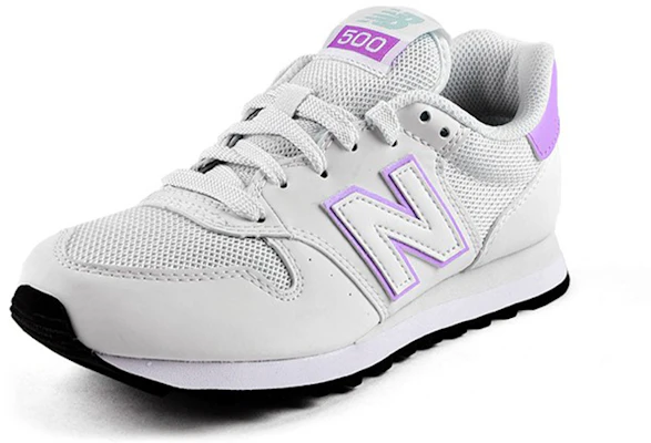 New Balance NB 500 低筒 跑步鞋 女款 白紫色 Order New Balance NB 500 低筒 跑步鞋 女款 白紫色