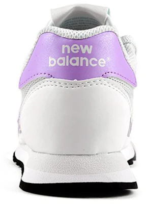 New Balance NB 500 低筒 跑步鞋 女款 白紫色 Shop New Balance NB 500 低筒 跑步鞋 女款 白紫色