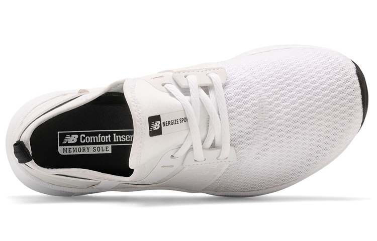 Lookbook (W) ニューバランス Nergize Sport ロゴプリント (ホワイト) WNRGSWK1
