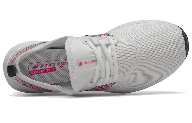 Lookbook (W) New Balance Nergize Sport 'Blanco Rosa Brillante' WNRGSPN1