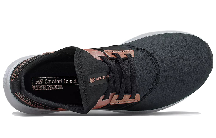 Lookbook (W) New Balance Nergize Sport v1 'Negro Oro Rosa' WNRGSKA1