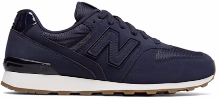 Order (Women) New Balance Nubuck 696Series Navy 'Dark Blue White' WL696SKF