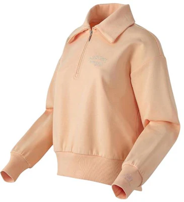 (W) New Balance Pulóver Naranja de Manga Larga con Cierre Quarter-Zip NBNCC1W202-81 Buy (W) New Balance Pulóver Naranja de Manga Larga con Cierre Quarter-Zip NBNCC1W202-81