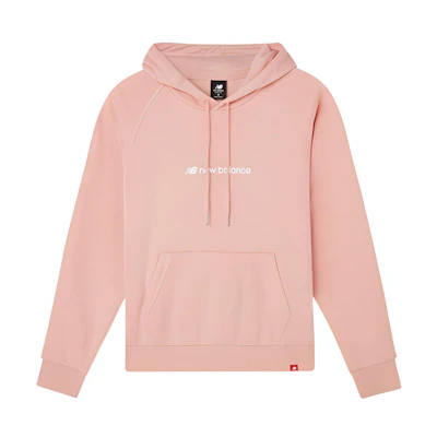(Women) New Balance Pink Fleece-Lined Casual Sweatshirt AWT03399-PSN