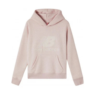 (Women) New Balance Pink Fleece Knit Winter Hoodie AWT93579-CS1