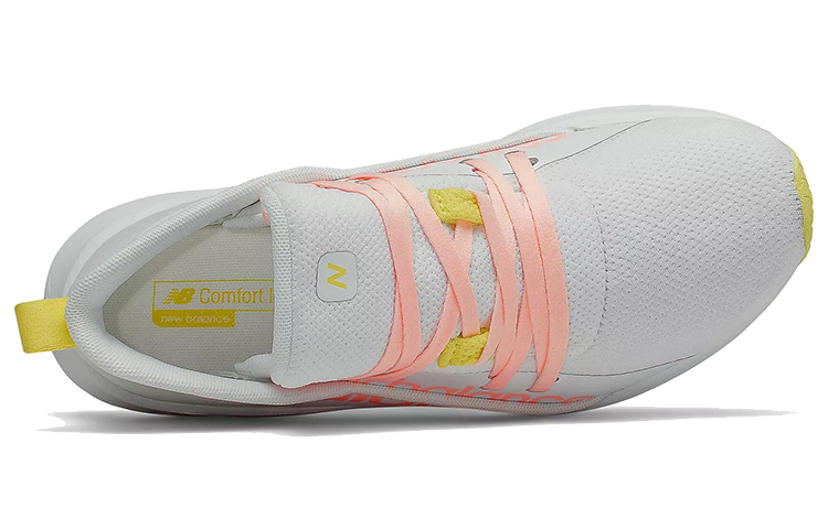 Lookbook New Balance Powher Run 白黃色 女款