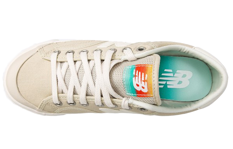 (W) NB Pro Court Series Sneakers Ivory 'Cream White Blue' 圖 5