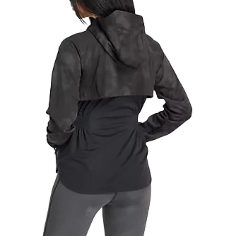 Lookbook (W) Chaqueta Cortavientos Impermeable New Balance Logo Reflectante Asfalto WJ43201-ACK