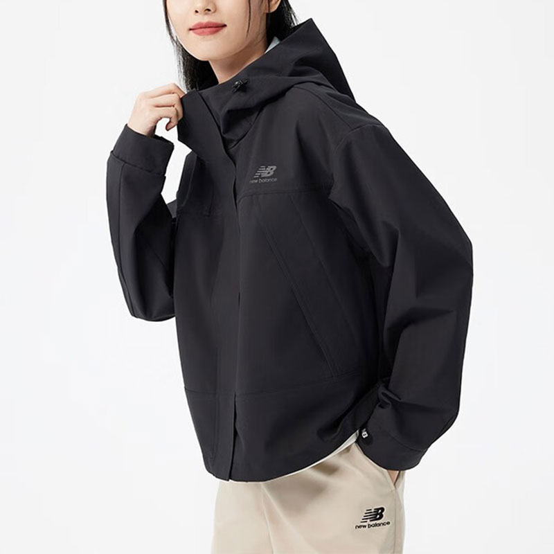 Purchase (W) 新百伦复古连帽拉链夹克 - 黑色 5AD37252-BK